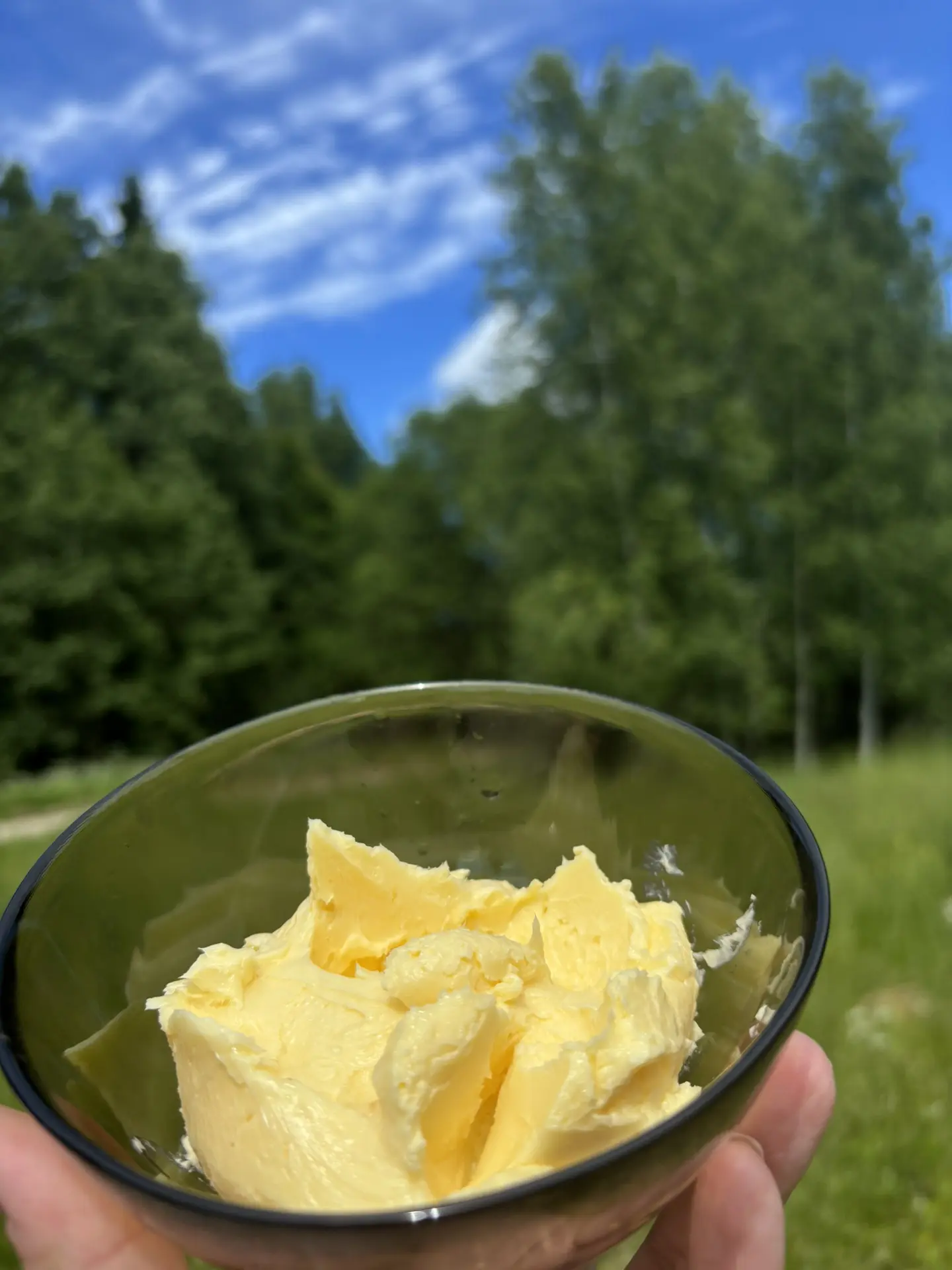 Домашнее сливочное масло